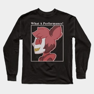 Alastor Hazbin Hotel ‘What A Performance!’ Long Sleeve T-Shirt